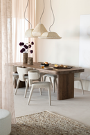 Brushed Mango Wood Dining Table | Eleonora Edward | Oroatrade.com
