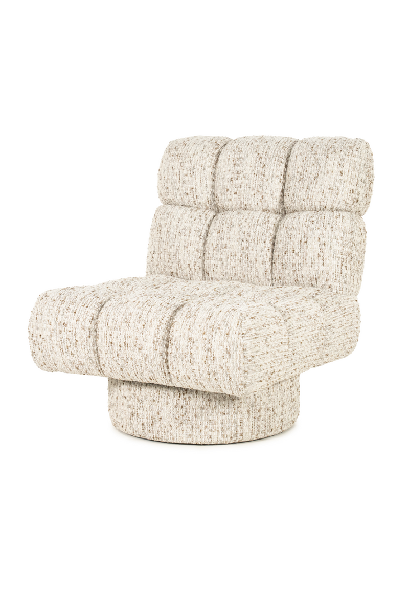 Round Base Tufted Lounge Chair | Eleonora Fenna | Oroatrade.com