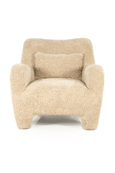 Taupe Upholstered Lounge Chair | Eleonora Fenna | Oroatrade.com