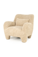 Taupe Upholstered Lounge Chair | Eleonora Fenna | Oroatrade.com