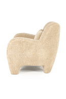 Taupe Upholstered Lounge Chair | Eleonora Fenna | Oroatrade.com