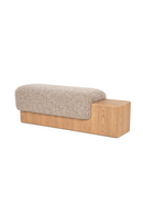 Cushioned Ash Wood Bench | Eleonora George | Oroatrade.com