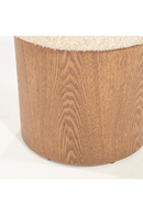 Cushioned Ash Wood Stool | Eleonora George | Oroatrade.com