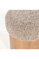 Cushioned Ash Wood Stool | Eleonora George | Oroatrade.com