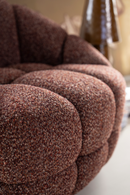 Round Channeled Lounge Chair | Eleonora Tina | Oroatrade.com