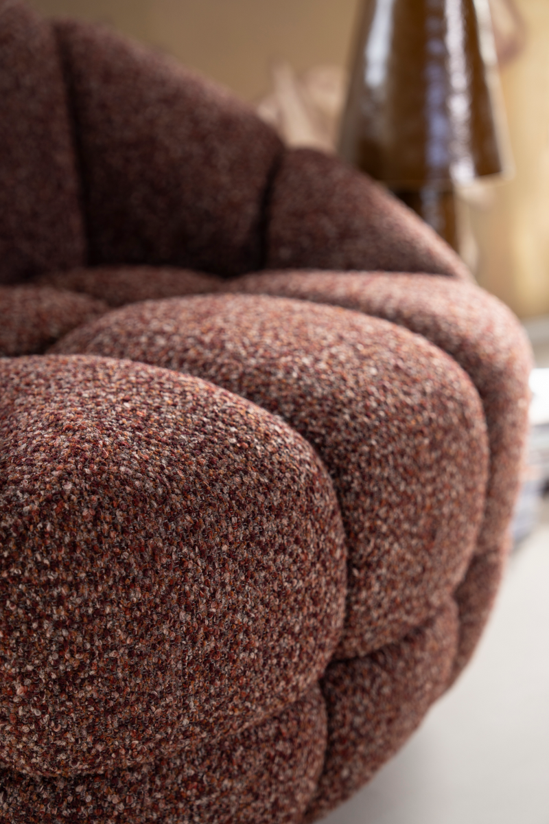 Round Channeled Lounge Chair | Eleonora Tina | Oroatrade.com