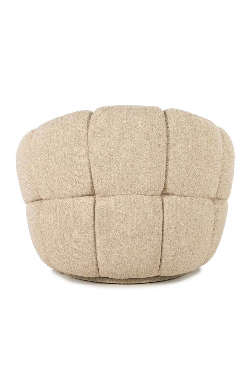 Round Channeled Lounge Chair | Eleonora Tina | Oroatrade.com