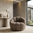 Round Channeled Lounge Chair | Eleonora Tina | Oroatrade.com