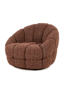 Round Channeled Lounge Chair | Eleonora Tina | Oroatrade.com