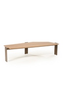 Asymmetrical Wooden Coffee Table | Eleonora Robert | Oroatrade.com