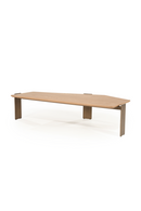 Asymmetrical Wooden Coffee Table | Eleonora Robert | Oroatrade.com