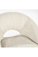 Rounded Open-Back Swivel Chair | Eleonora Nol | Oroatrade.com