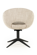 Rounded Open-Back Swivel Chair | Eleonora Nol | Oroatrade.com