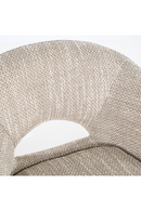 Rounded Open-Back Swivel Chair | Eleonora Nol | Oroatrade.com