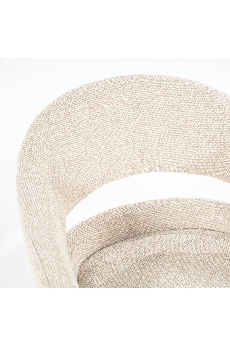 Open-Back Swivel Chair | Eleonora Hailey