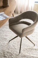 Open-Back Swivel Chair | Eleonora Hailey