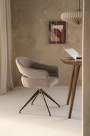 Open-Back Swivel Chair | Eleonora Hailey