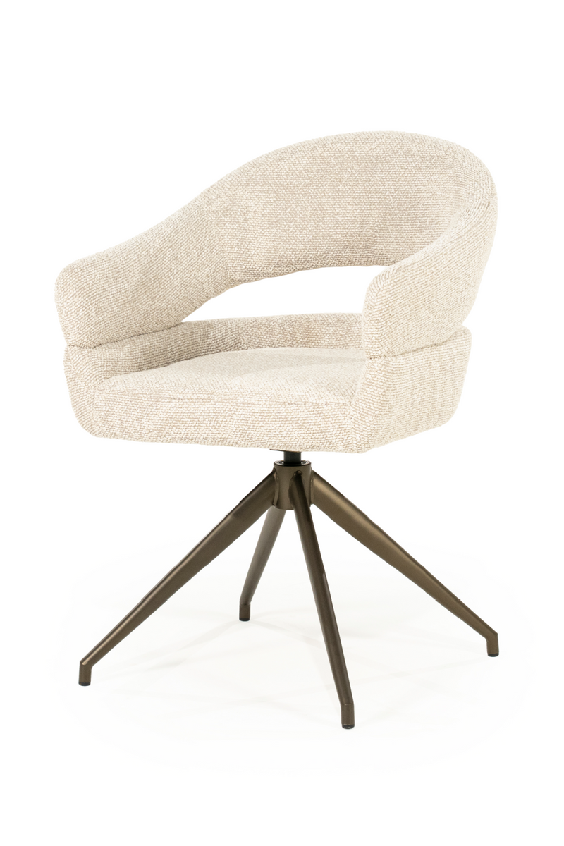 Open-Back Swivel Chair | Eleonora Hailey