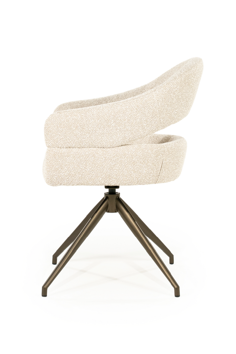 Open-Back Swivel Chair | Eleonora Hailey