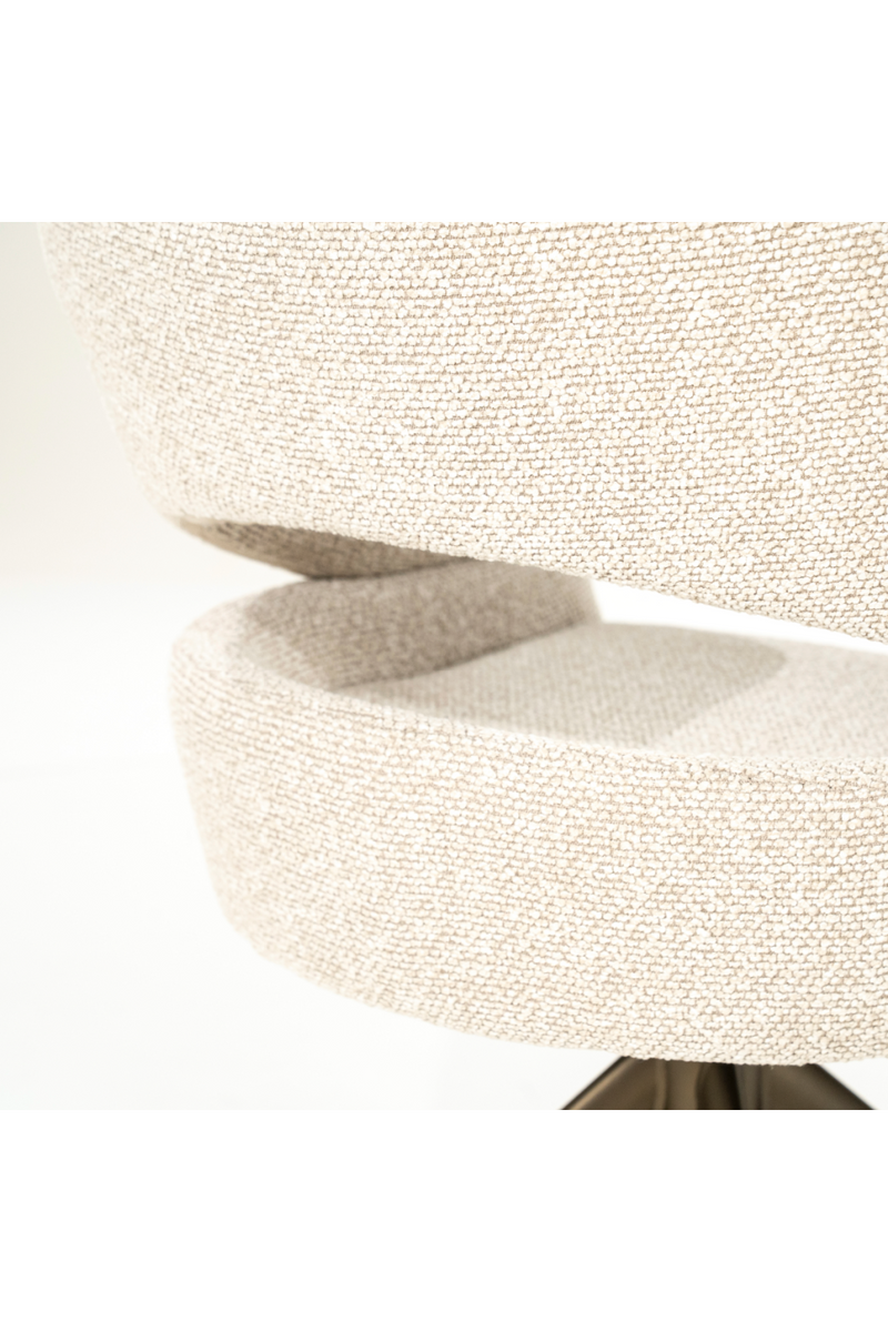 Open-Back Swivel Chair | Eleonora Hailey