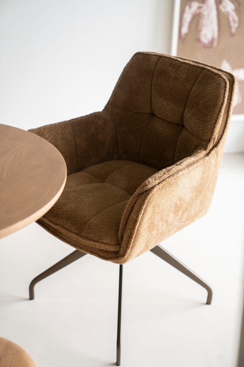 Square Tufted Side Chair | Eleonora Hugo | Oroatrade.com