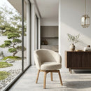 Oak Base Dining Chair | Eleonora Livia