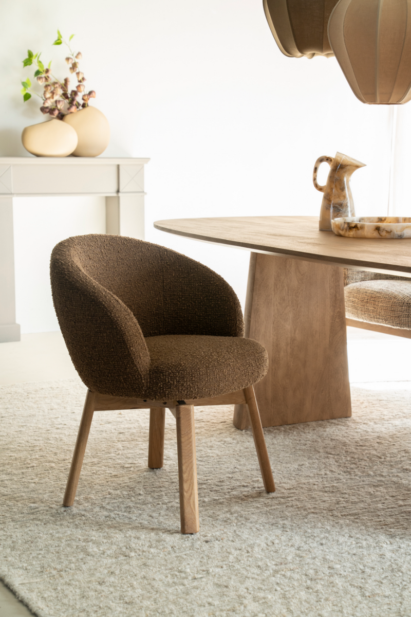Oak Base Dining Chair | Eleonora Livia | Oroatrade.com