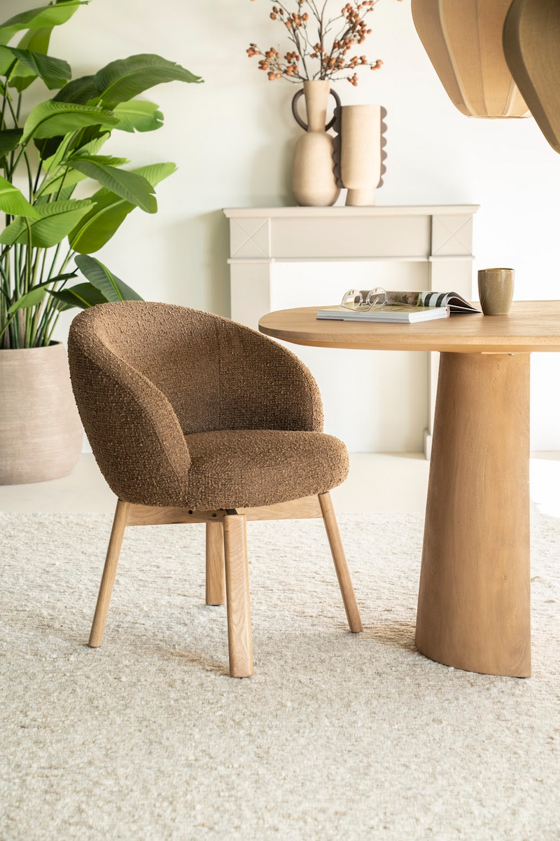 Oak Base Dining Chair | Eleonora Livia | Oroatrade.com