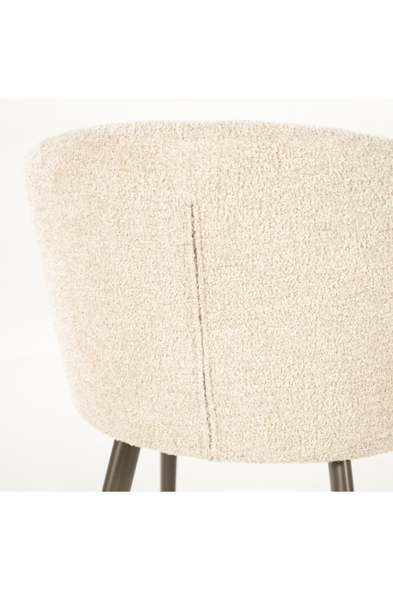 Curved Back Upholstered Dining Chair | Eleonora Mateo | Oroatrade.com