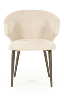 Curved Back Upholstered Dining Chair | Eleonora Mateo | Oroatrade.com