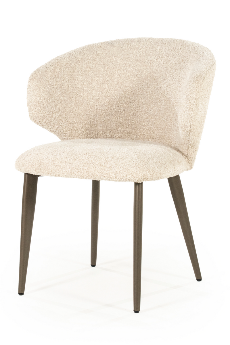Curved Back Upholstered Dining Chair | Eleonora Mateo | Oroatrade.com