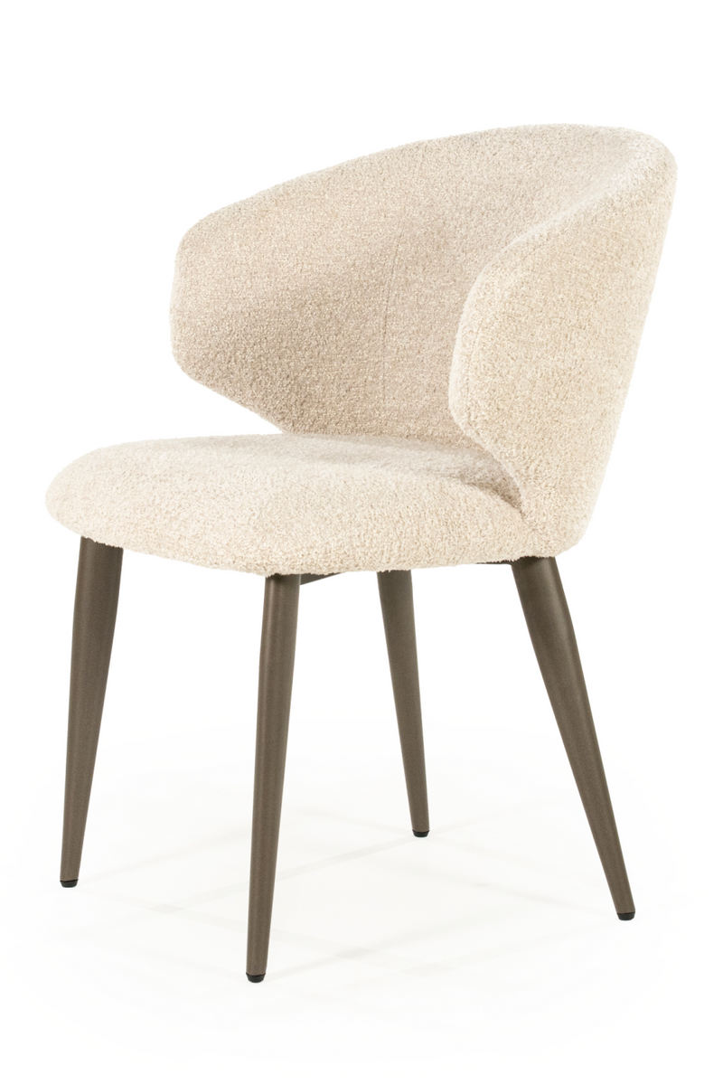 Curved Back Upholstered Dining Chair | Eleonora Mateo | Oroatrade.com