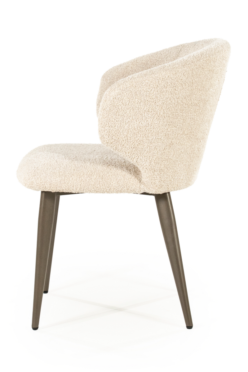 Curved Back Upholstered Dining Chair | Eleonora Mateo | Oroatrade.com