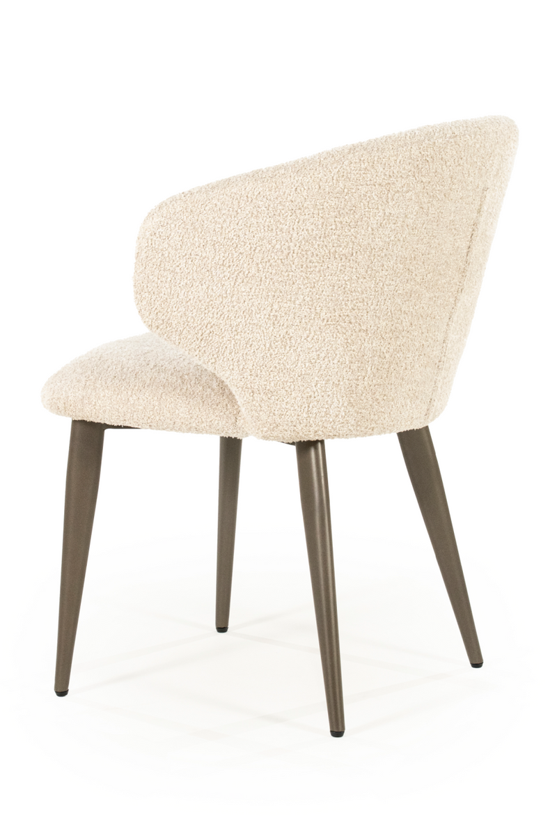 Curved Back Upholstered Dining Chair | Eleonora Mateo | Oroatrade.com