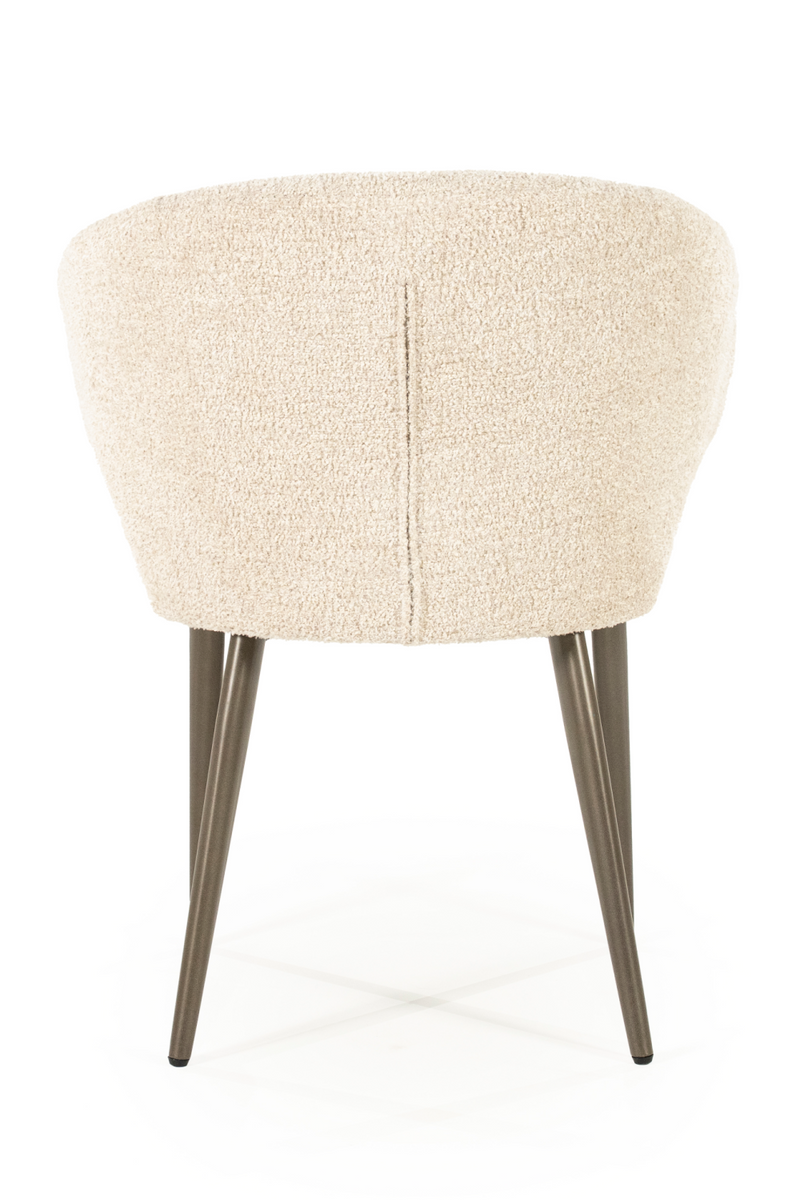 Curved Back Upholstered Dining Chair | Eleonora Mateo | Oroatrade.com