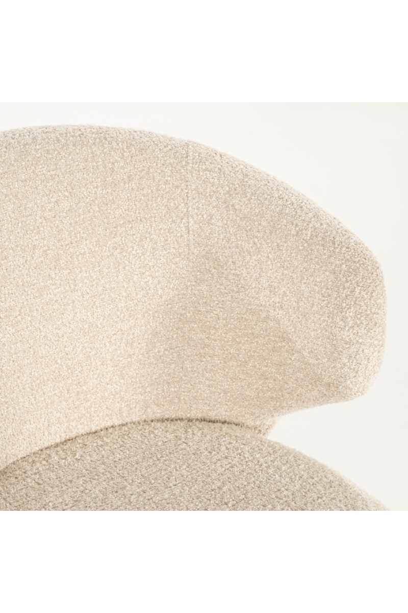 Curved Back Upholstered Dining Chair | Eleonora Mateo | Oroatrade.com