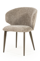 Curved Back Upholstered Dining Chair | Eleonora Mateo | Oroatrade.com