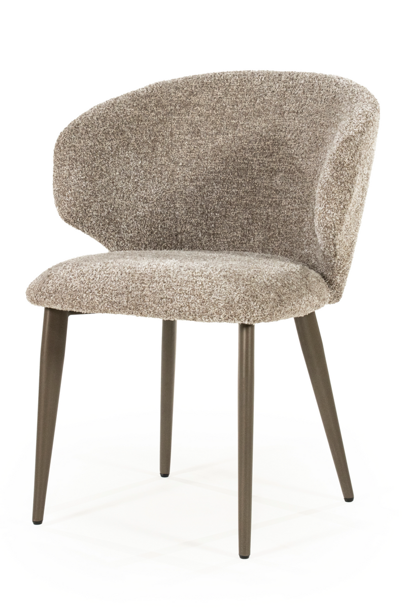 Curved Back Upholstered Dining Chair | Eleonora Mateo | Oroatrade.com