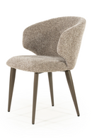 Curved Back Upholstered Dining Chair | Eleonora Mateo | Oroatrade.com