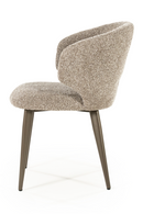 Curved Back Upholstered Dining Chair | Eleonora Mateo | Oroatrade.com
