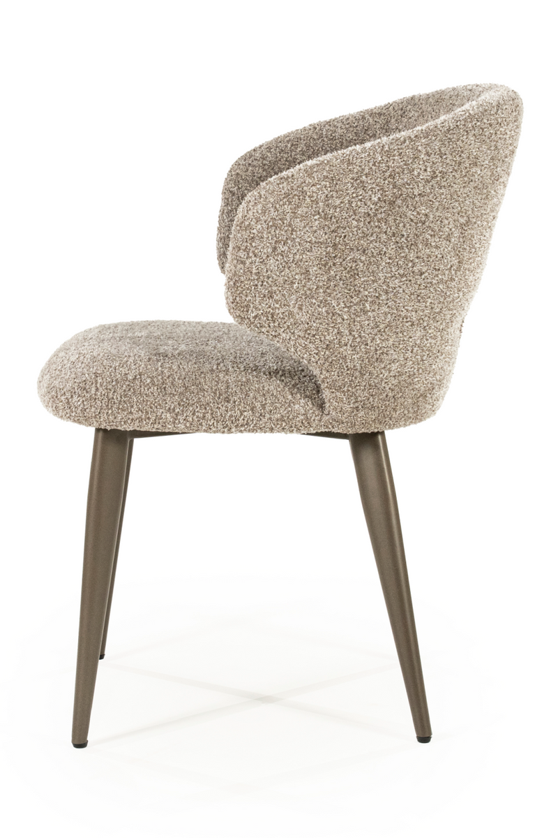 Curved Back Upholstered Dining Chair | Eleonora Mateo | Oroatrade.com