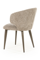 Curved Back Upholstered Dining Chair | Eleonora Mateo | Oroatrade.com