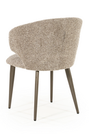 Curved Back Upholstered Dining Chair | Eleonora Mateo | Oroatrade.com