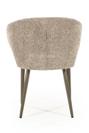Curved Back Upholstered Dining Chair | Eleonora Mateo | Oroatrade.com