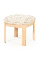 Cushioned Oak Stool | Eleonora Lottie | Oroatrade.com