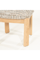 Cushioned Oak Stool | Eleonora Lottie | Oroatrade.com