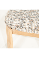 Cushioned Oak Stool | Eleonora Lottie | Oroatrade.com