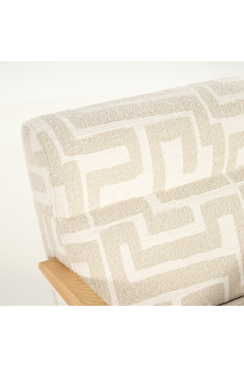 Printed Fabric Lounge Armchair | Eleonora Olek | Oroatrade.com