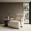 Printed Fabric Lounge Armchair | Eleonora Olek