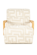 Printed Fabric Lounge Armchair | Eleonora Olek | Oroatrade.com